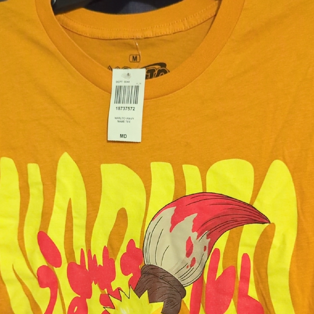Naruto Graphic Tee - Orange NWT!! - Picture 4 of 6